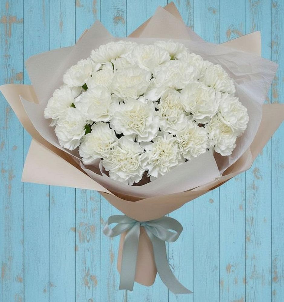 Букет цветов из: Гвоздики в Усово