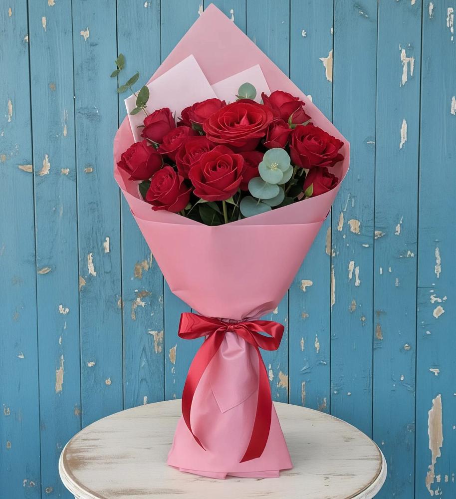 Букет цветов из: Розы в Усово