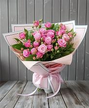 Букет Розовый кустик #REPLACE_PRED# Усово