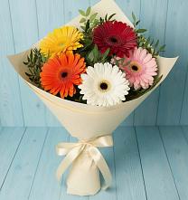 Букет цветов из:  Герберы в Усово