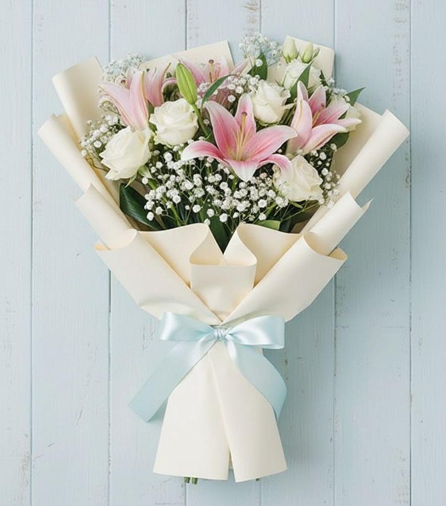 Букет цветов из: Лилии в Усово