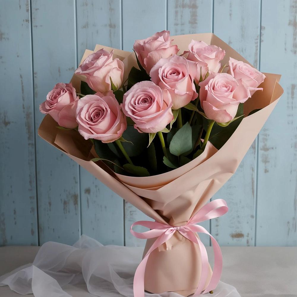 Букет цветов из: Розы в Усово