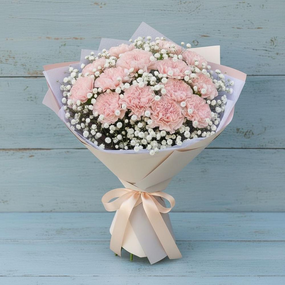 Букет цветов из: Гвоздики в Усово