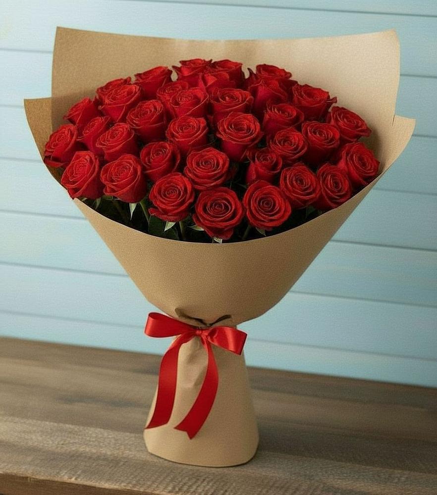 Букет Красные розы Милано в Усово
