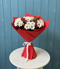 Букет цветов из:  Хризантемы в Усово