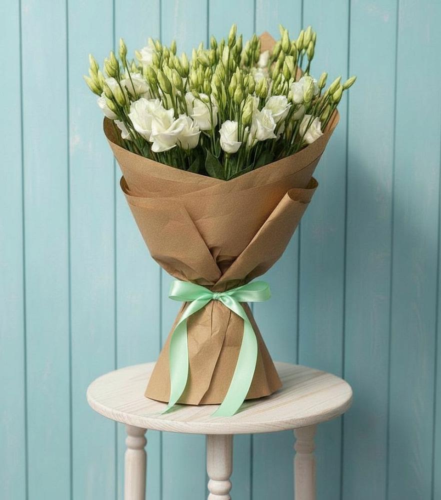 Букет цветов из: Лизиантусы в Усово