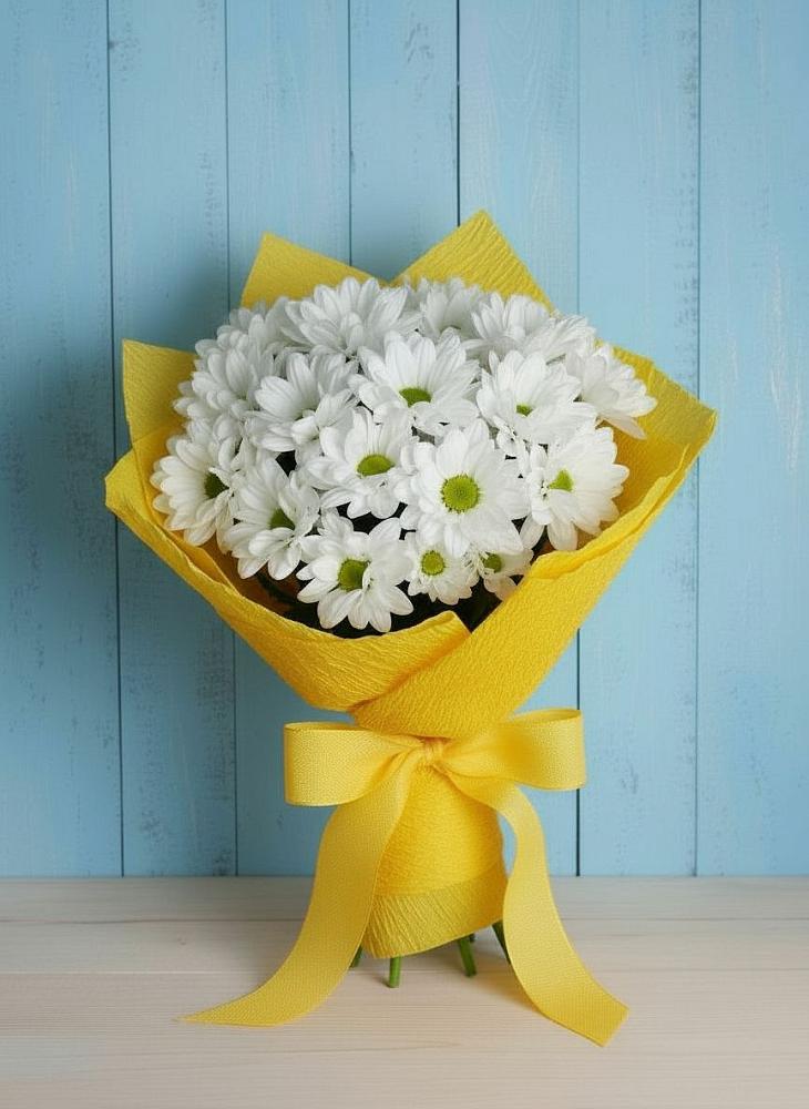 Букет цветов из: Хризантемы в Усово