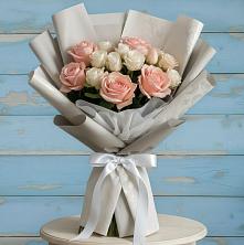 Букет цветов из:  Розы в Усово