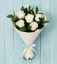 Букет цветов из:  Розы в Усово