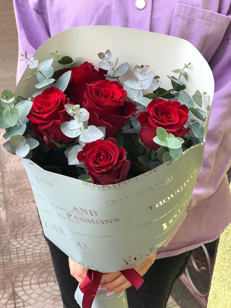 Букет цветов из: Розы в Усово