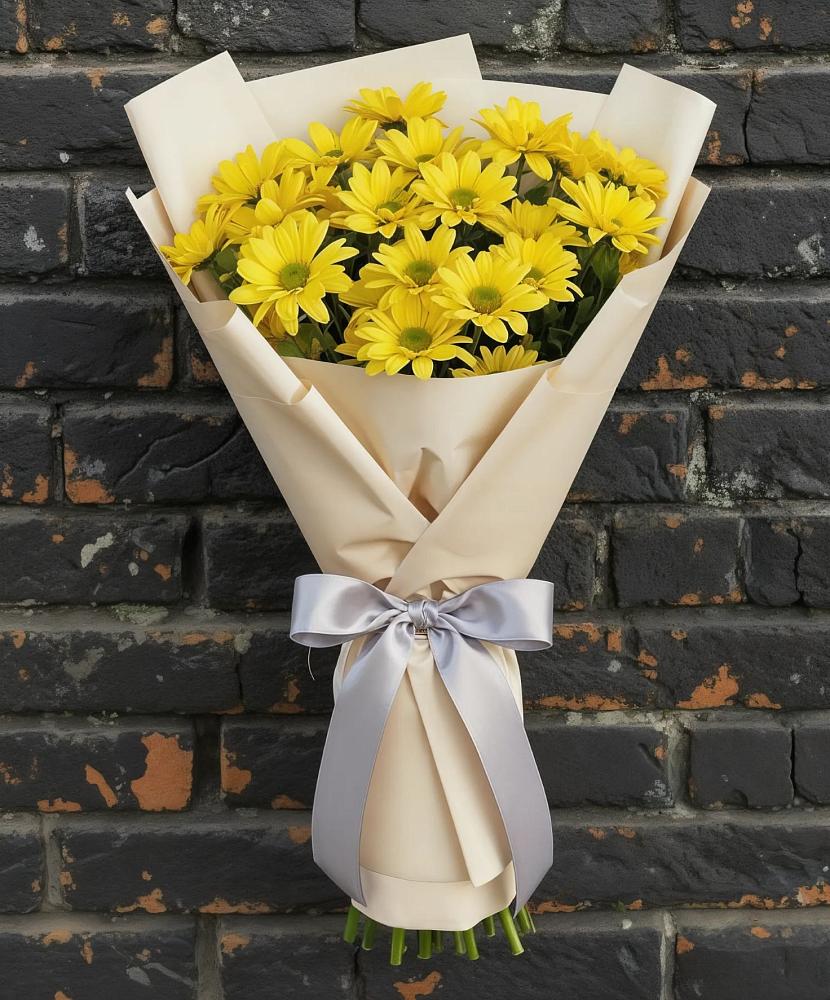 Букет цветов из: Хризантемы в Усово