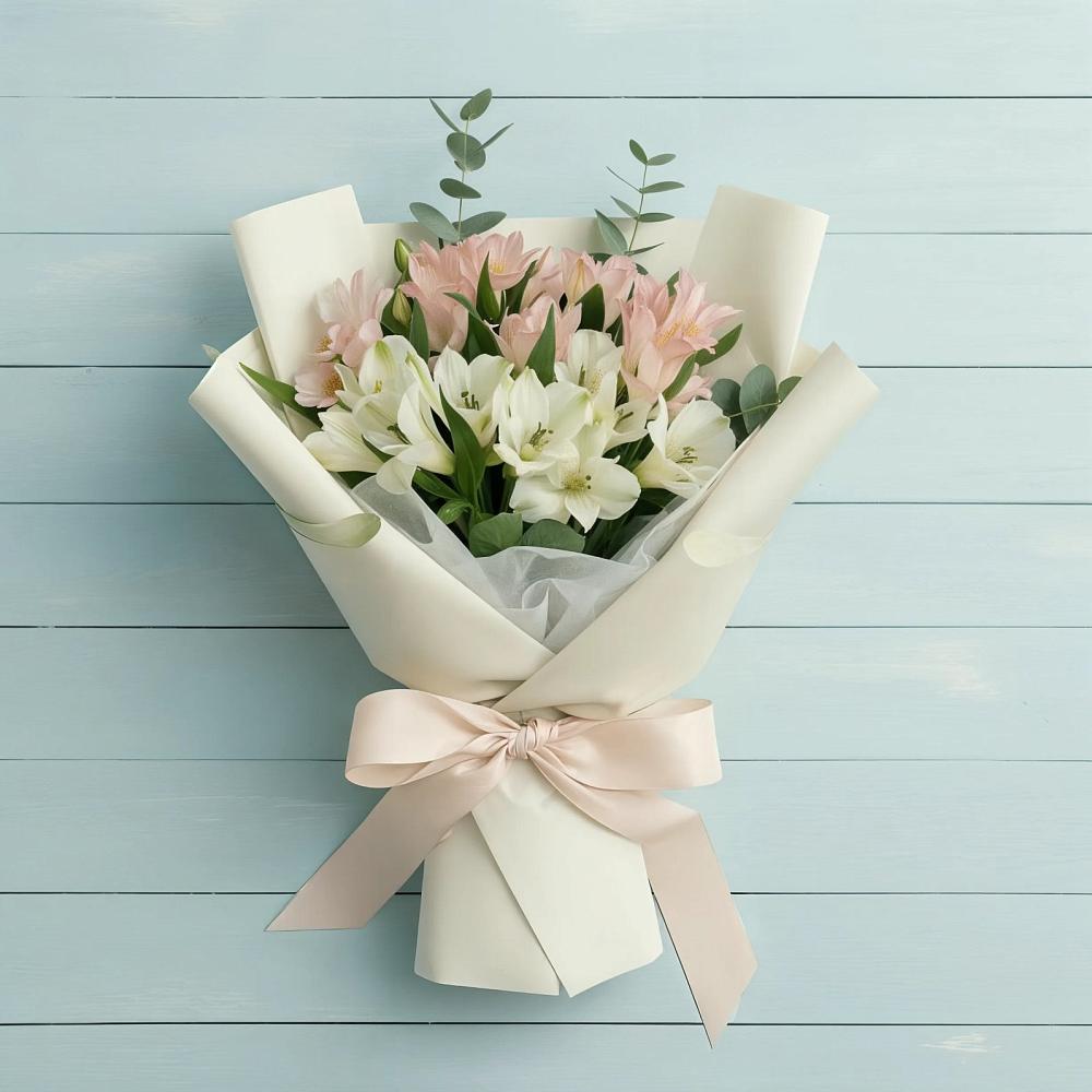 Букет цветов из: Альстромерии в Усово