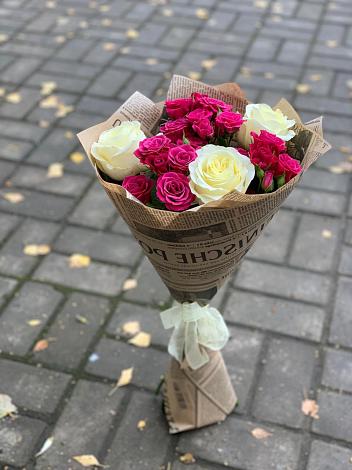 Букет цветов из: Розы в Усово