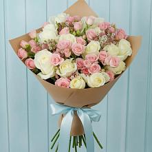 Букет цветов из:  Розы в Усово